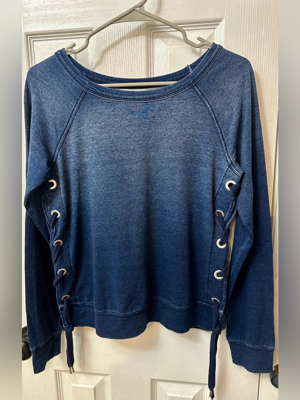 Bailey 44 Women's Cotton Lace-Up Long Sleeve Top, made in USA